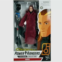 Power Rangers Lightning Collection ANDROS 6" Inch Hasbro Figure MMPR