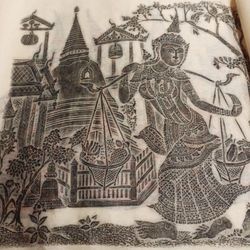 Bangkok Temple Rubbing 