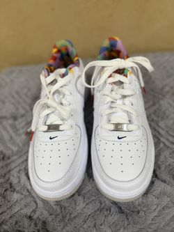 NIKE AIR FORCE 1 LV8 (GS) "ALL PETALS UNITED" SZ 7 Y Boys-WOMENS SZ 8 