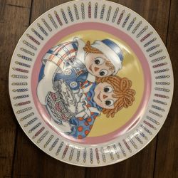 Raggedy Ann and Raggedy Andy CollectorPlate