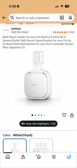 Wall mount WiFi mash system