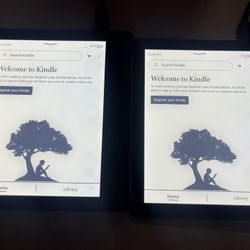 (2) BRAND NEW Kindle Oasis E-reader - Black, 6" 