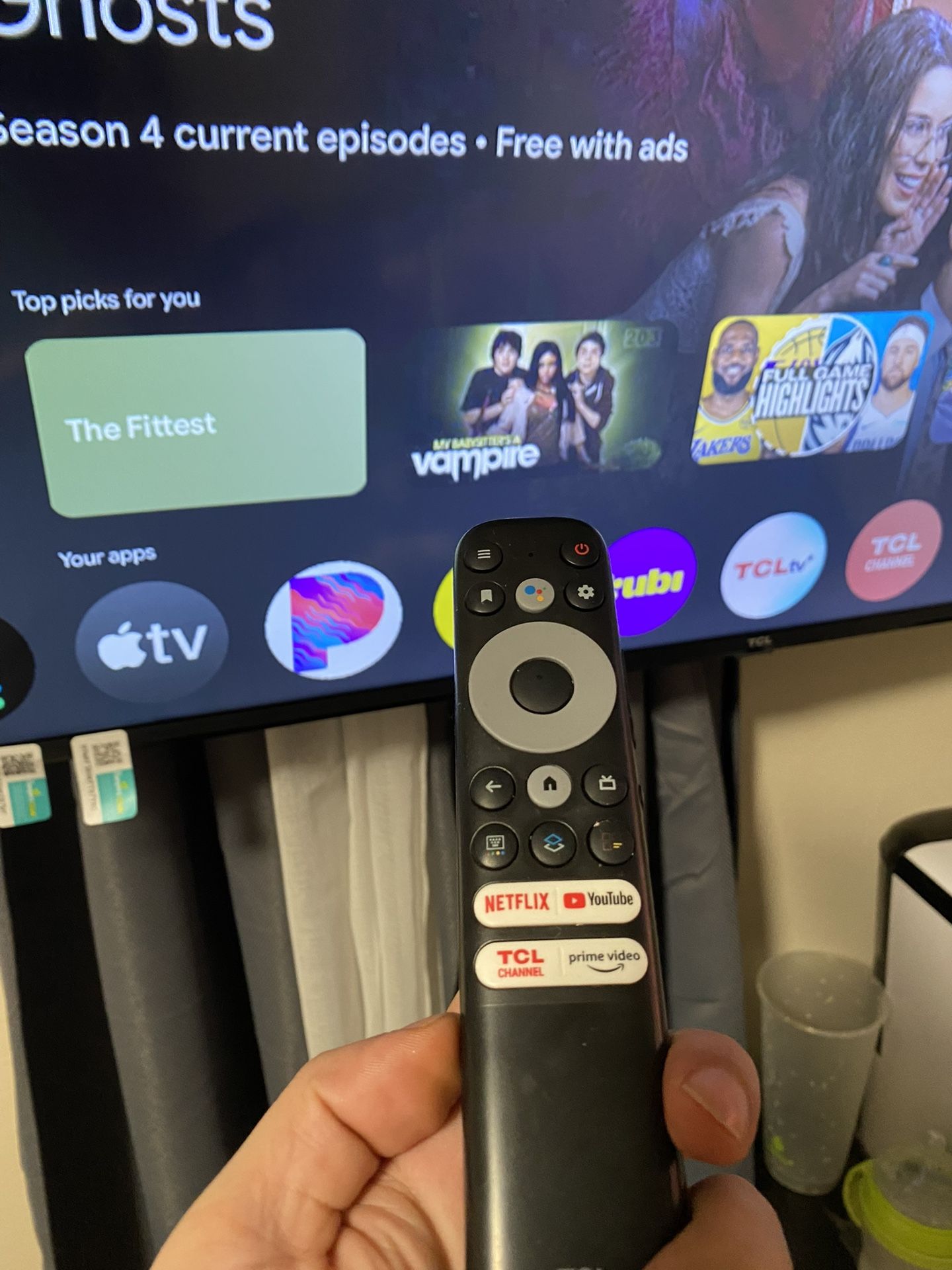 Google Smart TV with Tv Mount