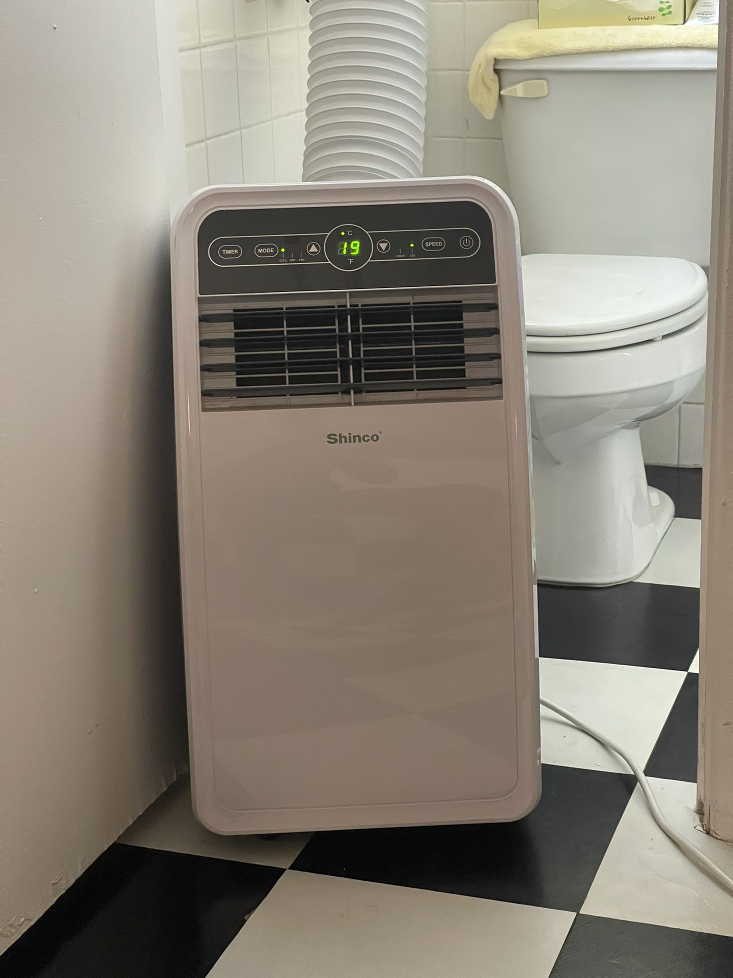 Portable Air Conditioner White 8000 BTU