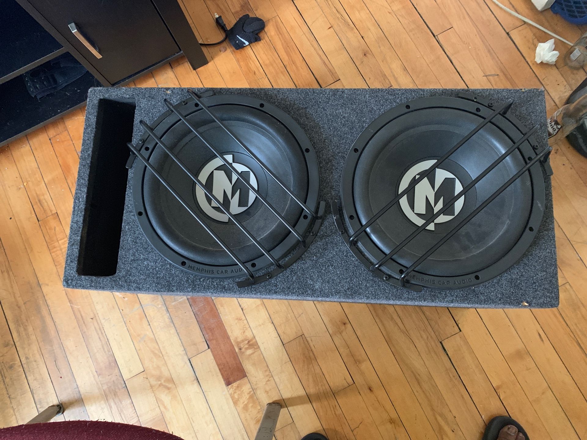 Memphis car Audio ported box and 2 12’s