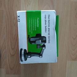One Button Pop Up Suction Cup Phone Holder 