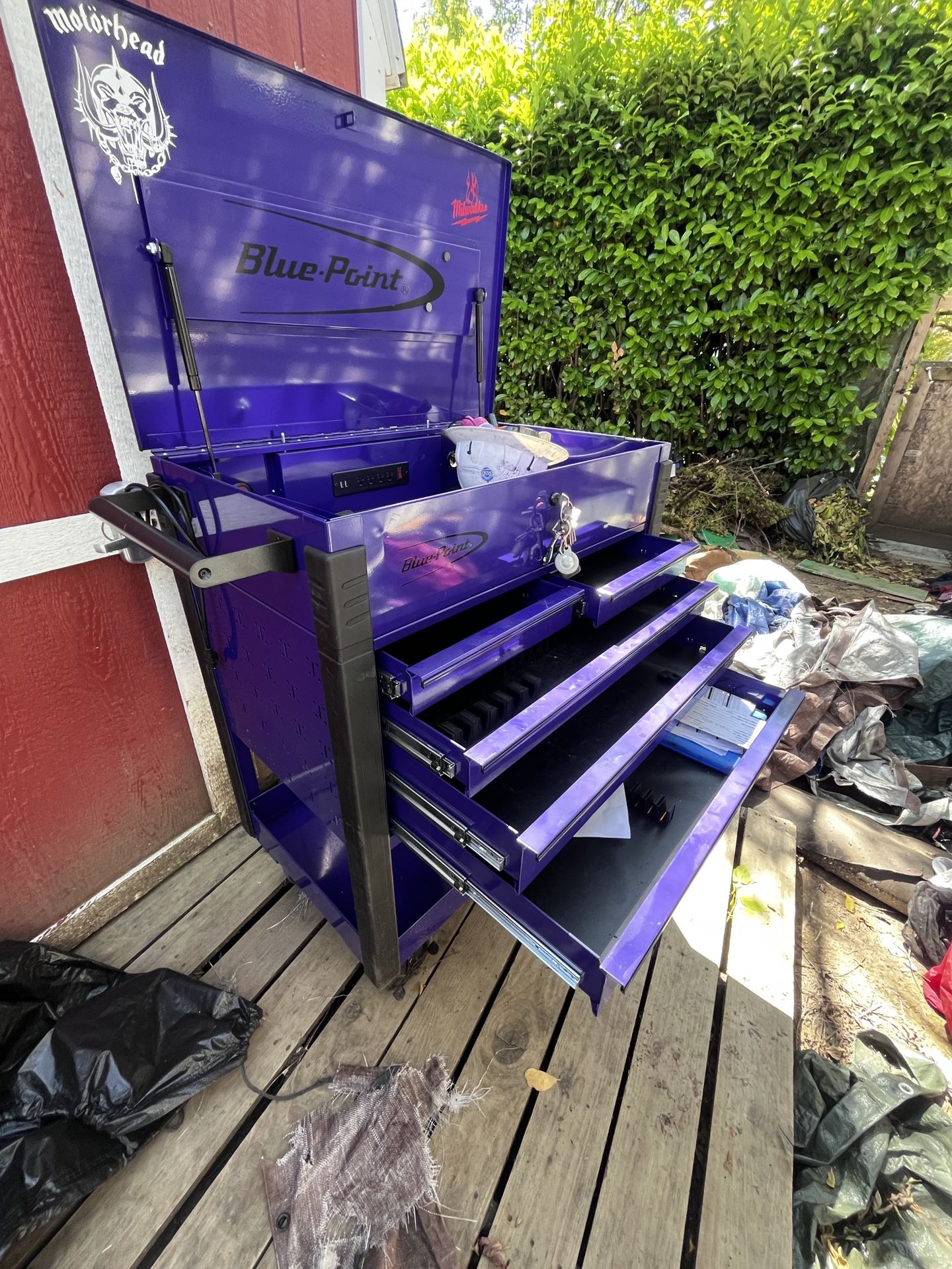 Mechanic Tool Storage Service Cart Blue Point Snap On