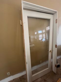 Door. And frame.