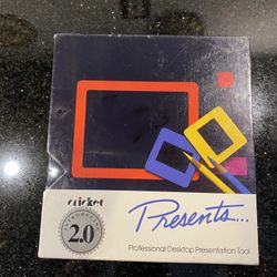 Rare CA-Cricket Presents Pro Desktop Presentation Tool V2 for Apple Macintosh NEW