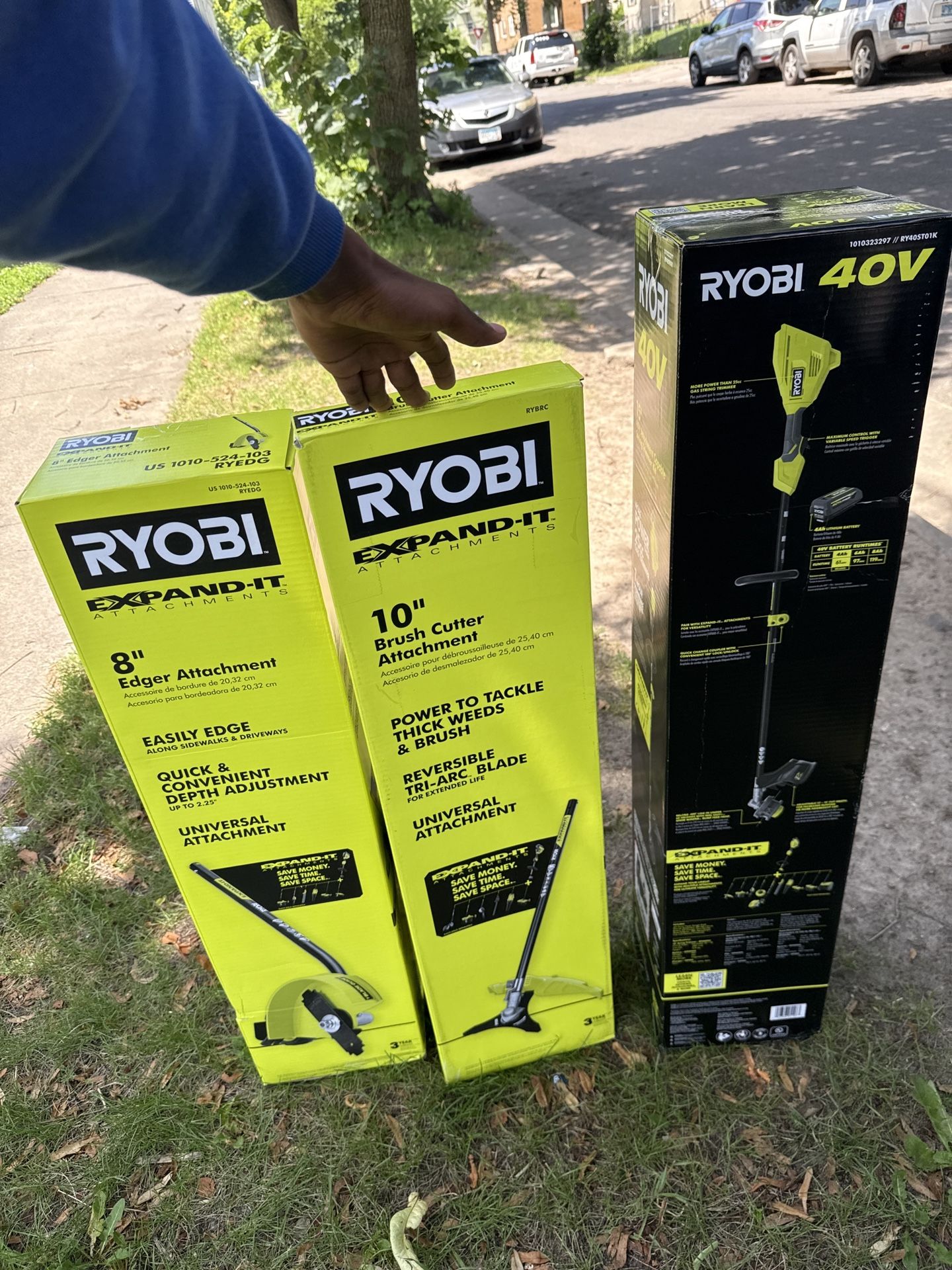 Weed Trimmer Includes Attachments!!