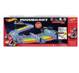 Hot Wheels Nintendo Mario Kart Rainbow Road Raceway Track