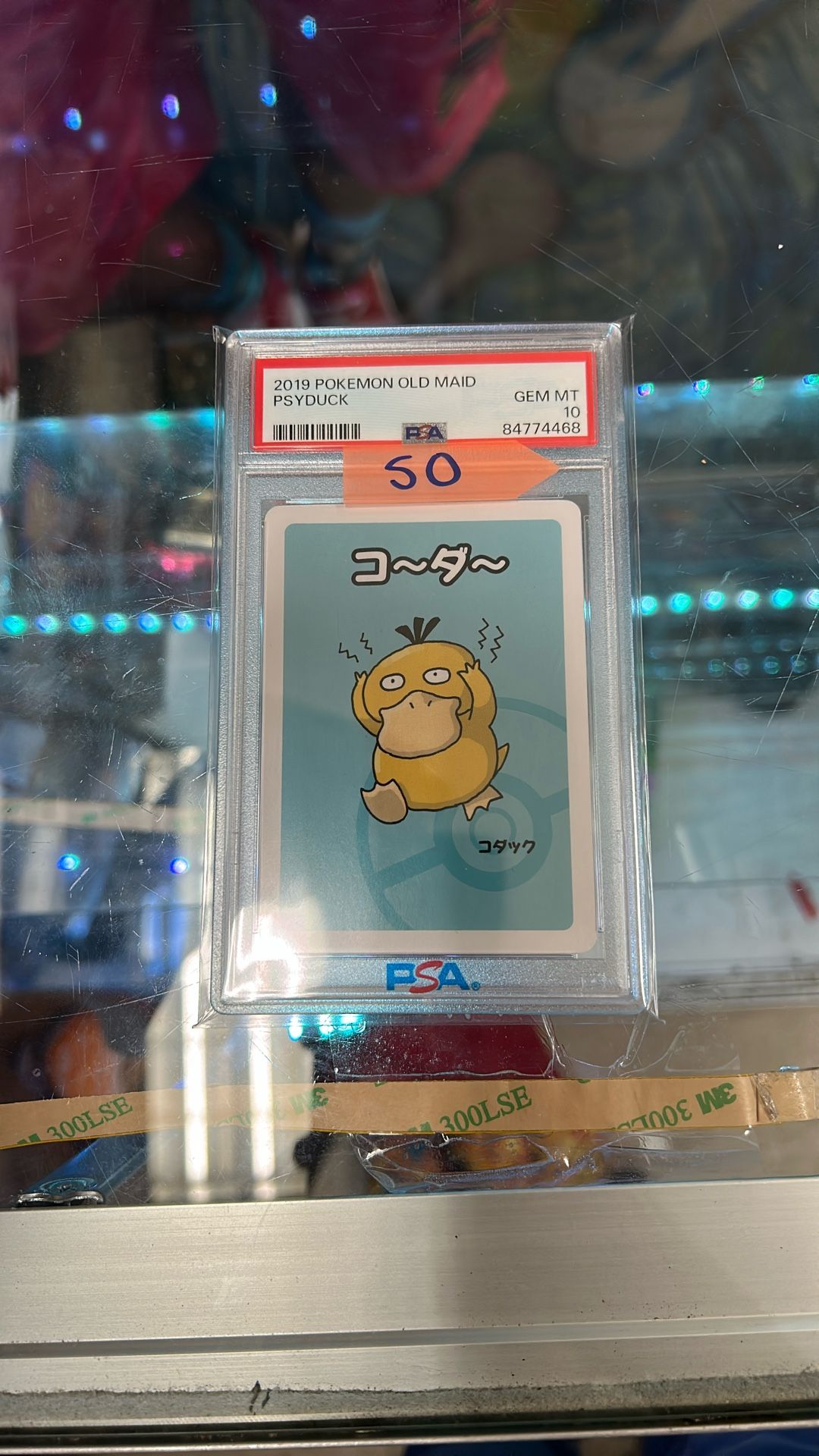 PSA 10 psyduck old maid