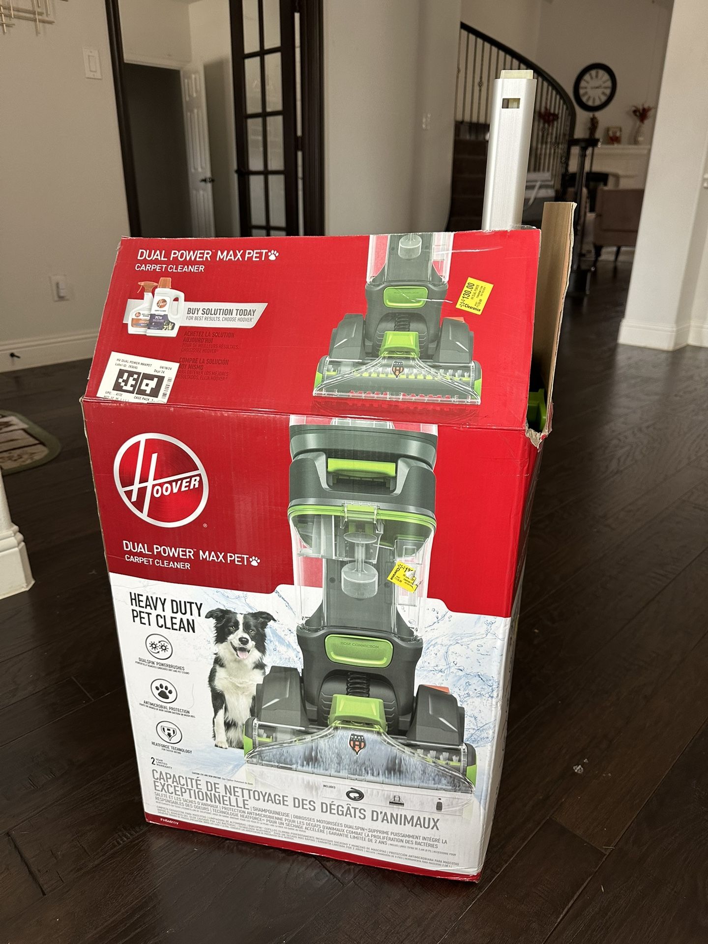 Hoover Carpet Cleaner - Heavy Duty Pet Clean95