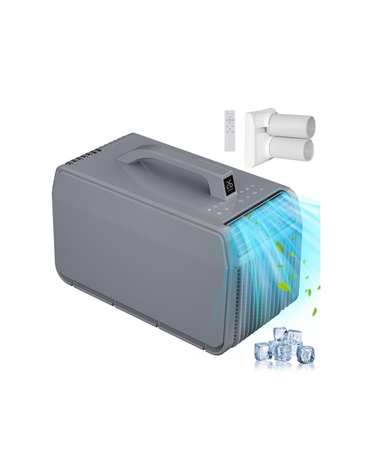 Portable Air Conditioner, 5460BTU Fast Cooling Outdoor Air Conditioner,  600W Power Consumption, Outdoor Use - www.benaras.co