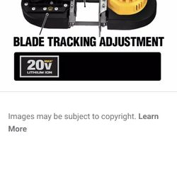 DeWalt Cordless Bandsaw
