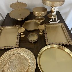 Set De Bandejas Para Postres 