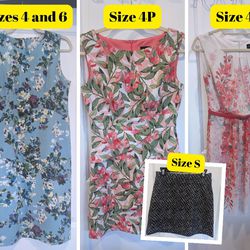 Size 4P-6P dresses and skirt