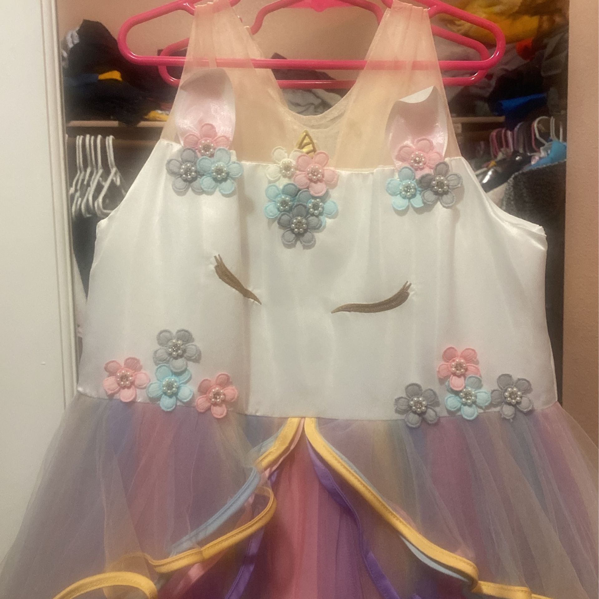 Unicorn costume princess birthday
