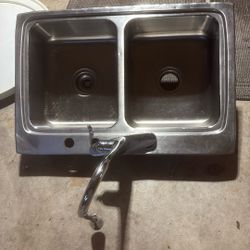Stainless Steel Sink Almost New