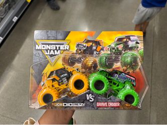 JCB vs. Grave Digger Monster Jam