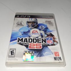 Madden 25 PS3 Game 