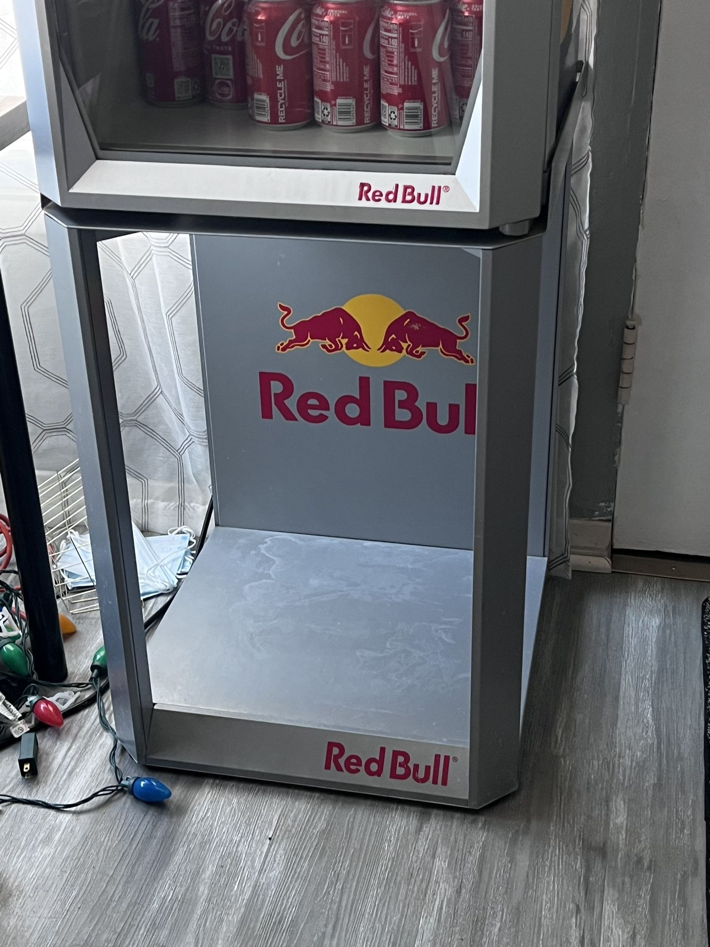 Red Bull Countertop mini Fridge Cooler With stand for Sale in Santa Ana