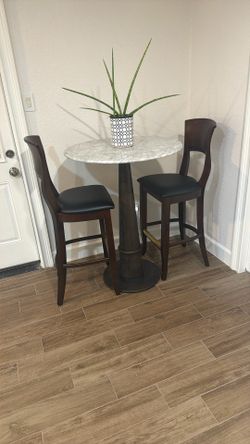 Bar Table And 2 Chairs