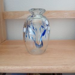 Hand Blown Glass Vase