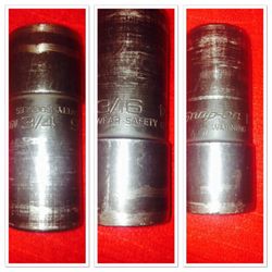 Snap on Socket ,LUG NUT , 3/4 & 13/16 , 1/2 drive