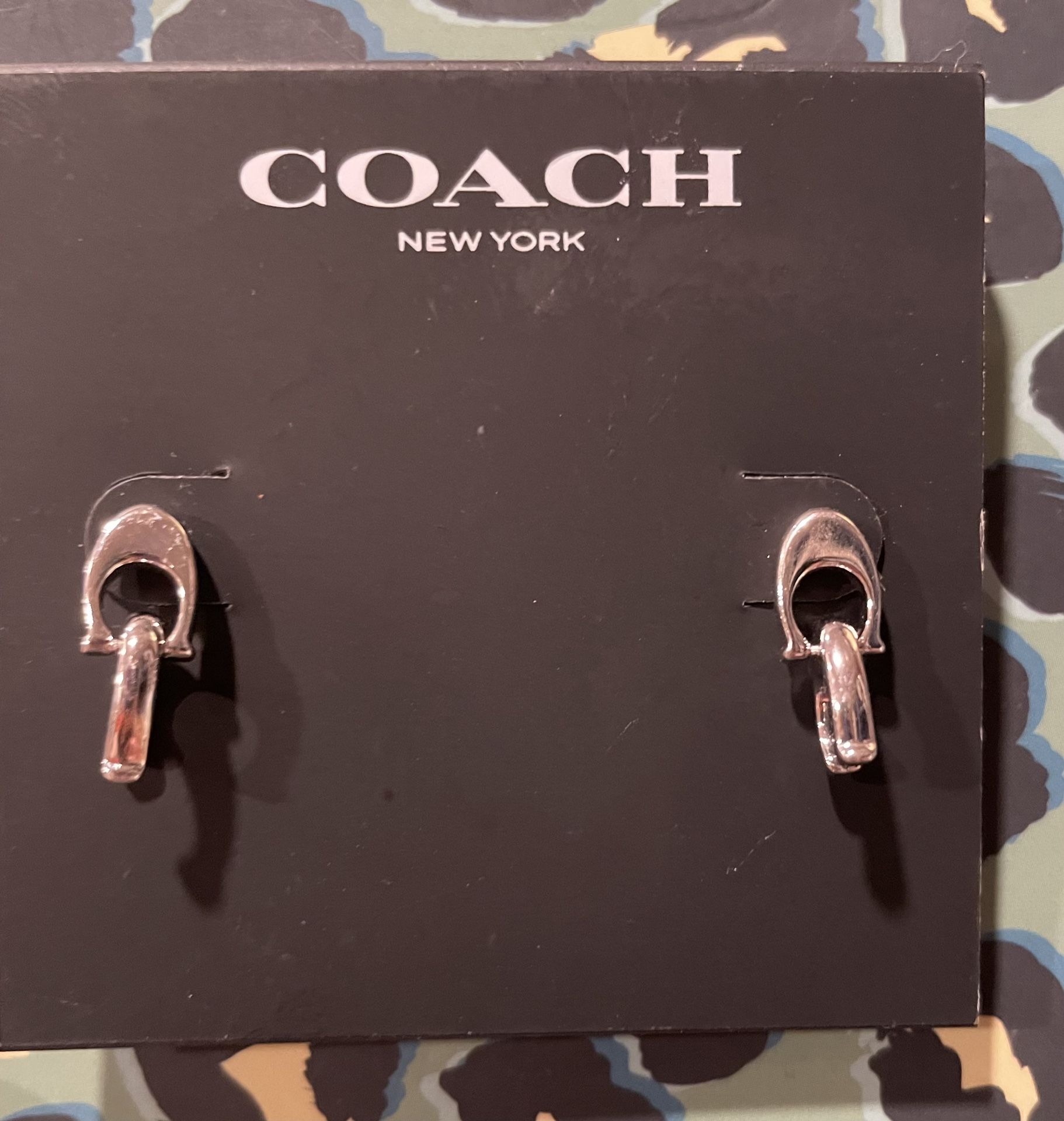 Coach earrings