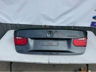 BMW 3 series -2012 2013 2014 2015 2016 2017 2018 - 328i 320i 330i 325i Trunk shell Decklid mounted original used OEM
