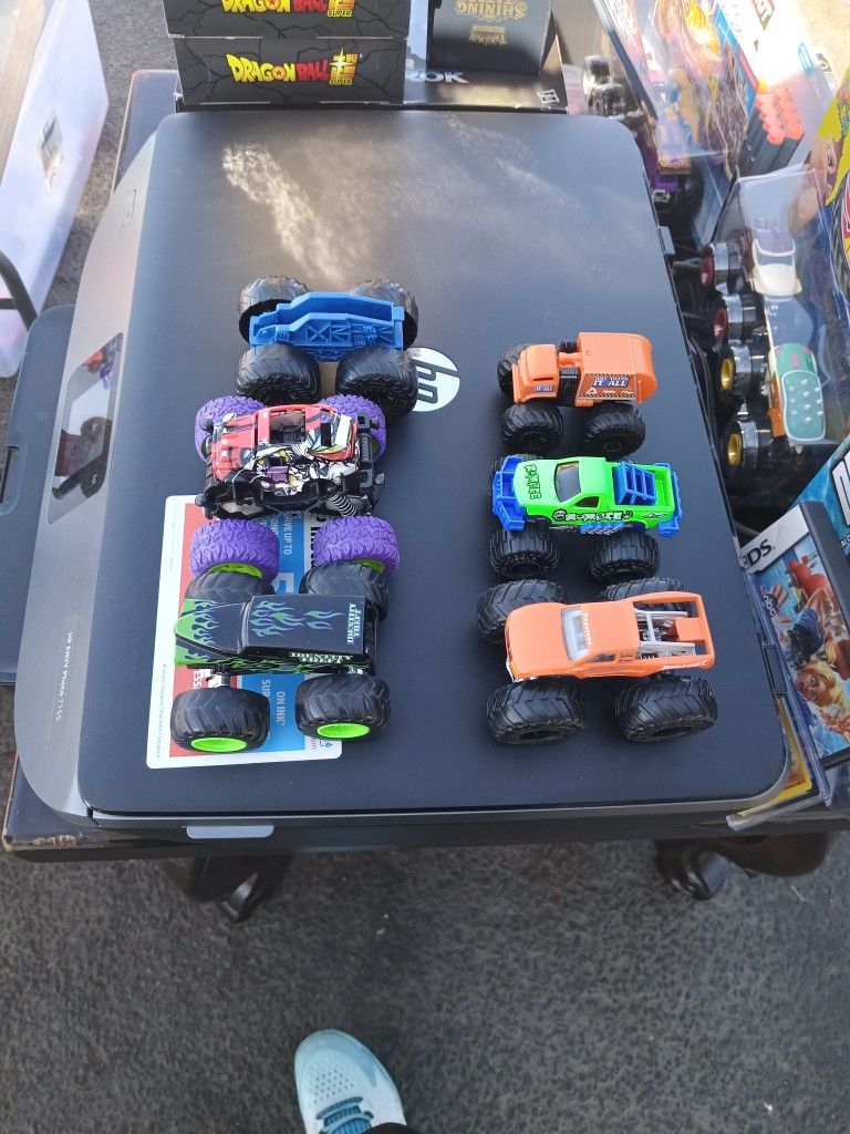 Various Monster Trucks