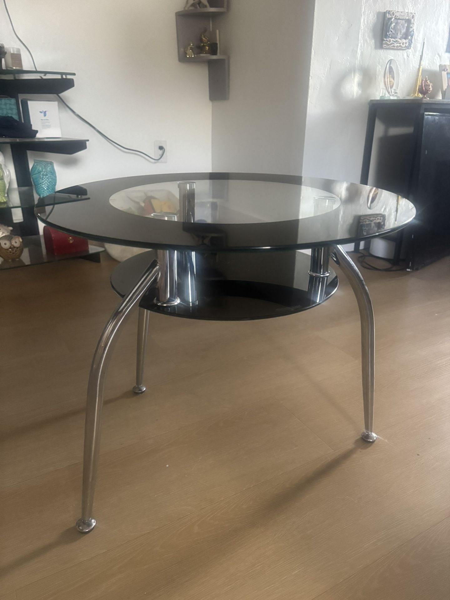 Black Side Table