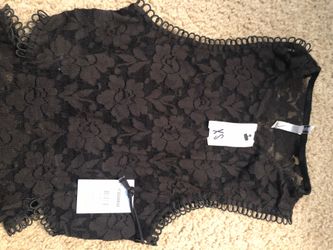 Amuse black lace bodysuit