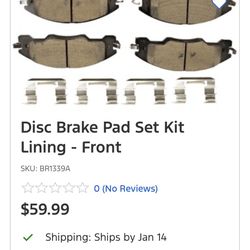 Ford Focus Brake Pads