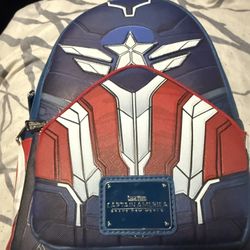 Captain America Loungefly Backpack