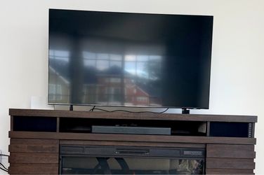 Large Flat Screen Smart TV, 50 inch, Samsung