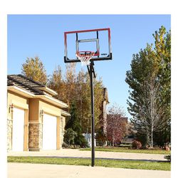 Lifetime 50" Shatter Proof In Ground Basketball Hoop New