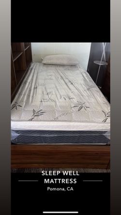 Twin size pillow top mattress