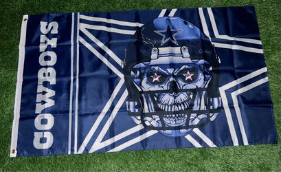 Cowboys flag size 5’x3’
