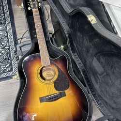 Yamaha FX335C Dreadnought Acoustic-Electric Guitar Tobacco Sunburst