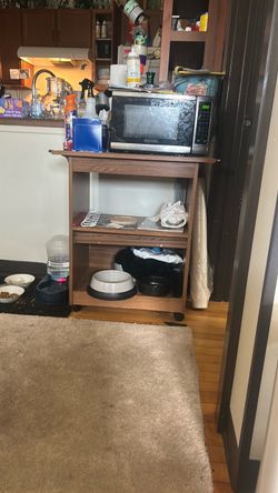 Microwave cart