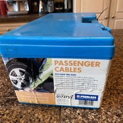 Brand new tire chains