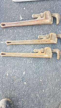 18" Rigid Pipe wrenches