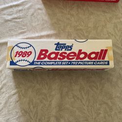 1989 Topps Baseball Complete Set 792 Cards