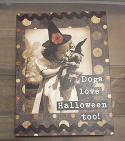 Cute Halloween sign