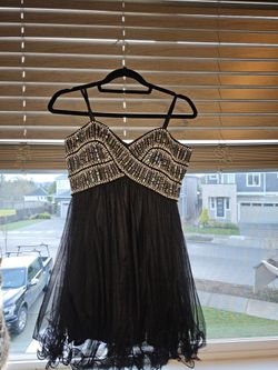 Strapless Prom/ Party/wedding/formal Dress /black