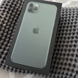 NEW IPHONE 11PRO MAX MIDNIGHT GREEN TMOBILE