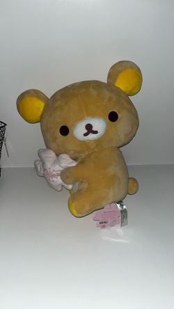 NEW Rilakkuma Plush Bear Cherry Blossom 16"