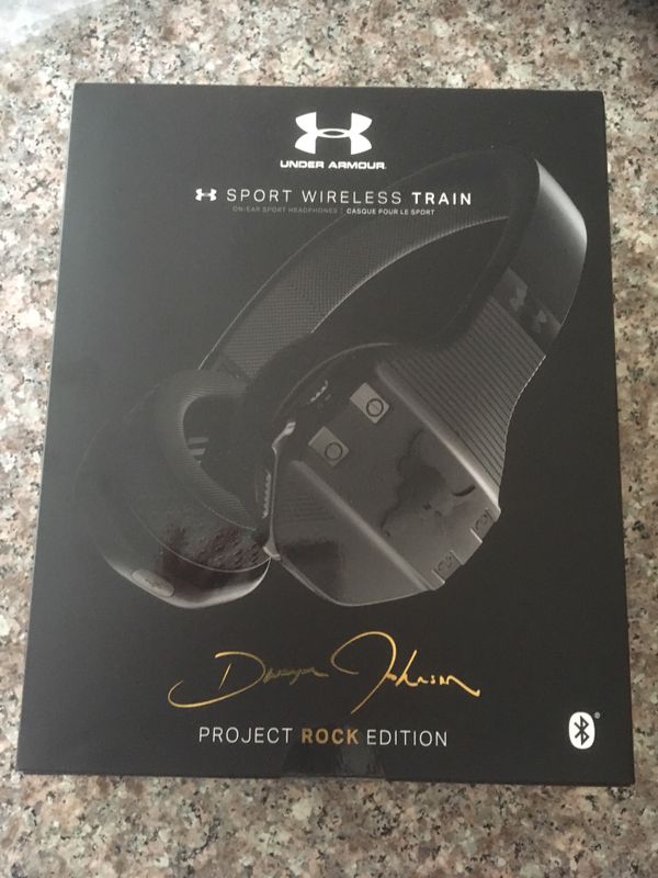Under Armour Sports Wireless Project Rock Edition Headphones For
